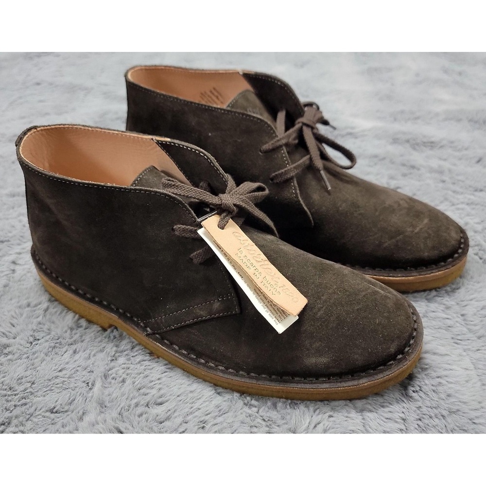 Astorflex Greenflex Chukka Boots Mens 9 (EU 42) Dark Chestnut Desert Suede Italy